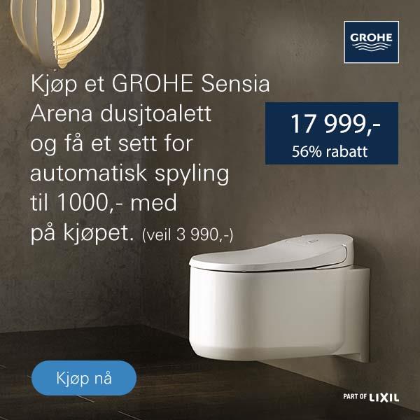 Tilbud på Grohe dusjtoalett | toalett | Grohe Sensia | VVSkupp.no